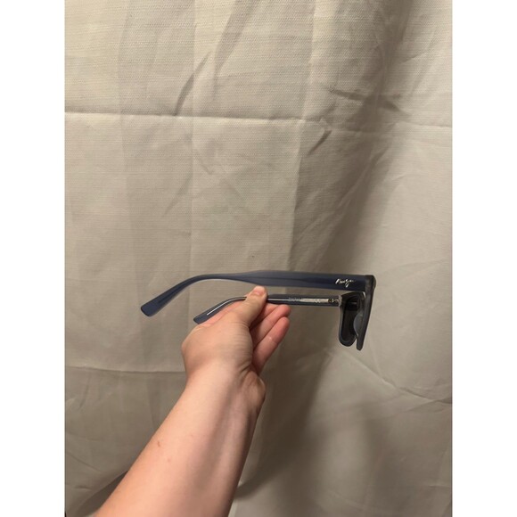New Maui Jim Shore Break Neutral Grey Blue Square Unisex Sunglasses MJ822-06M main image 9